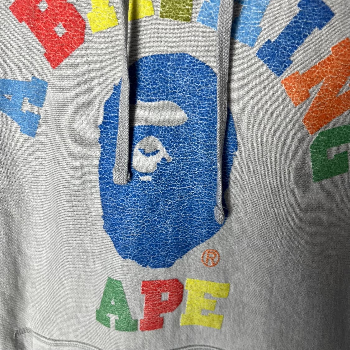 [Bape] 베이프 멀티컬러 로고 후드티셔츠 상품이미지3