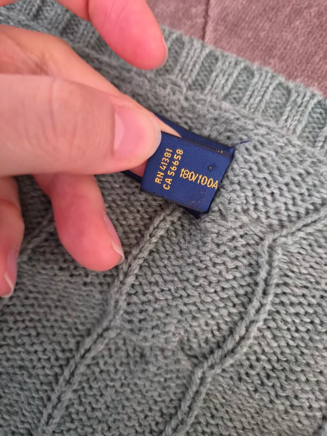  폴로랄프로렌 남성 케이블라운드니트

 상품이미지6