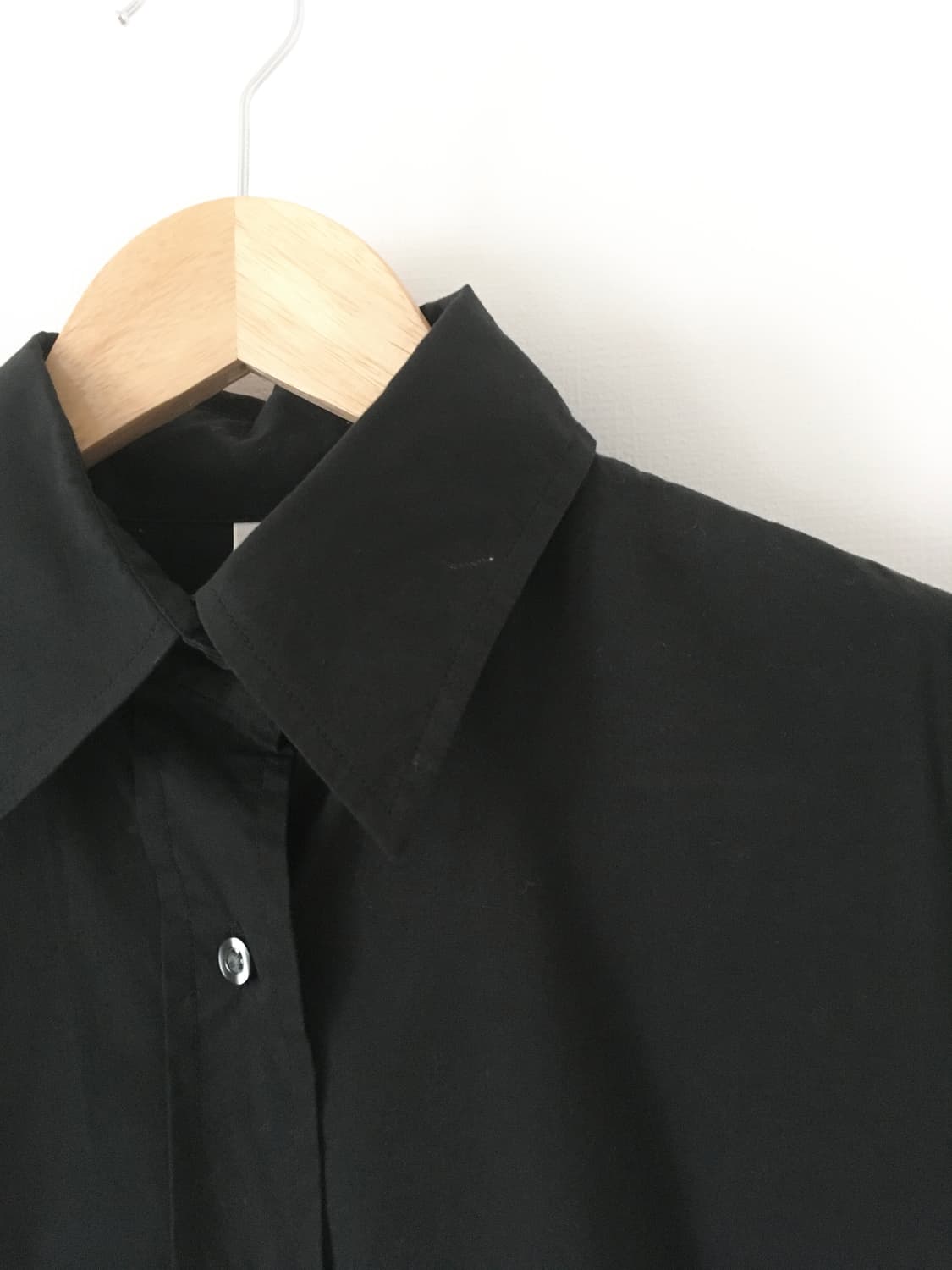 black slim shirt 상품이미지4