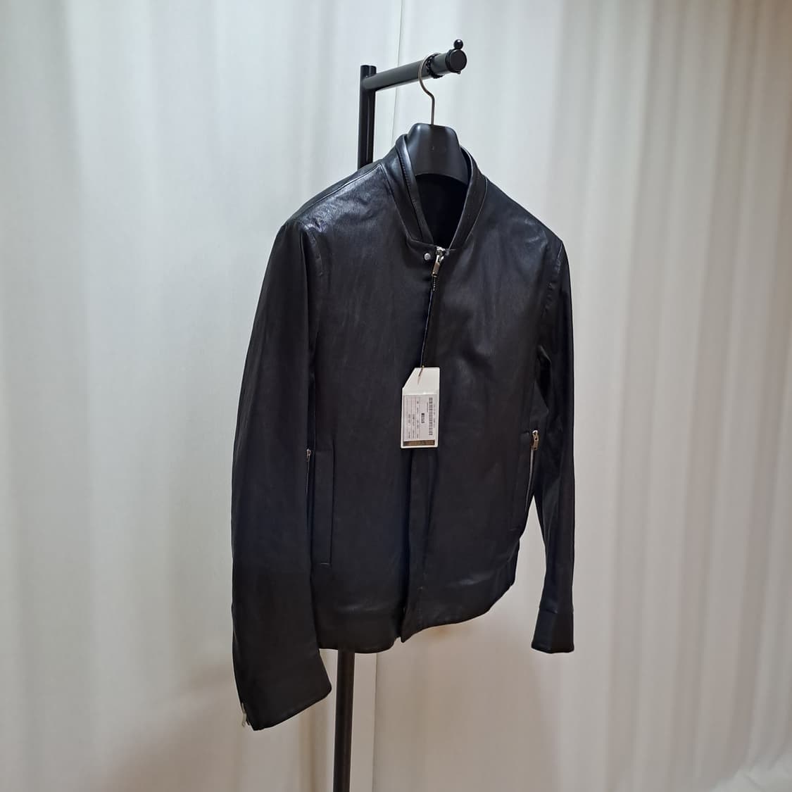 (새상품급) 시스템옴므 양가죽 자켓 100-105 A936 상품이미지3