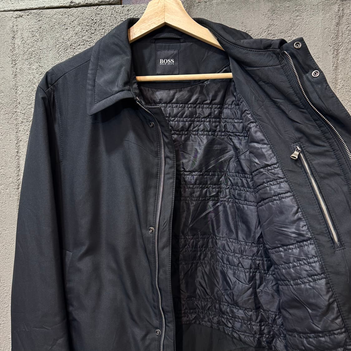 휴고보스 블랙라벨 클래식 해링턴 자켓 (L)   상품이미지4