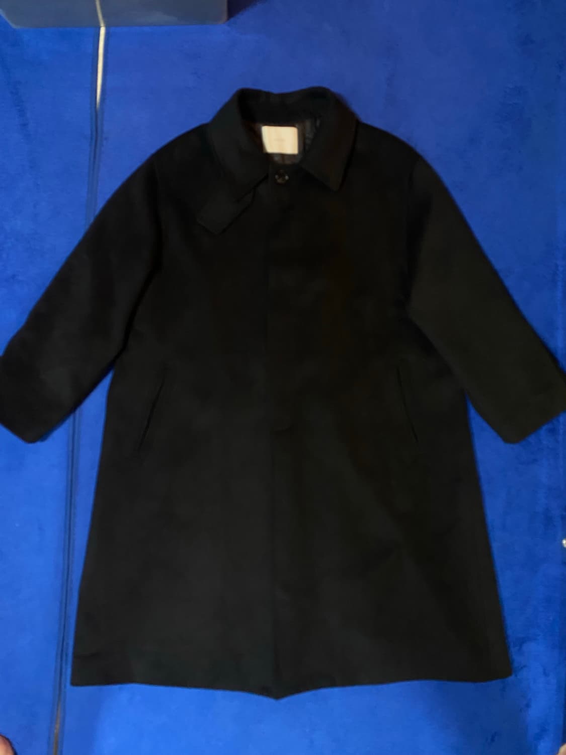 Lafudge Store - 라퍼지 아워 맨 블랙 울 코트 L 상품이미지1