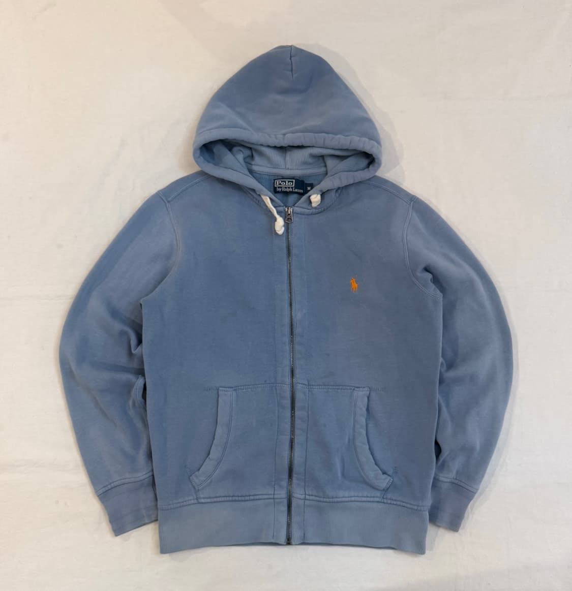 폴로 랄프로렌 포니 후드집업 스카이블루 시나모롤깔 상품이미지1