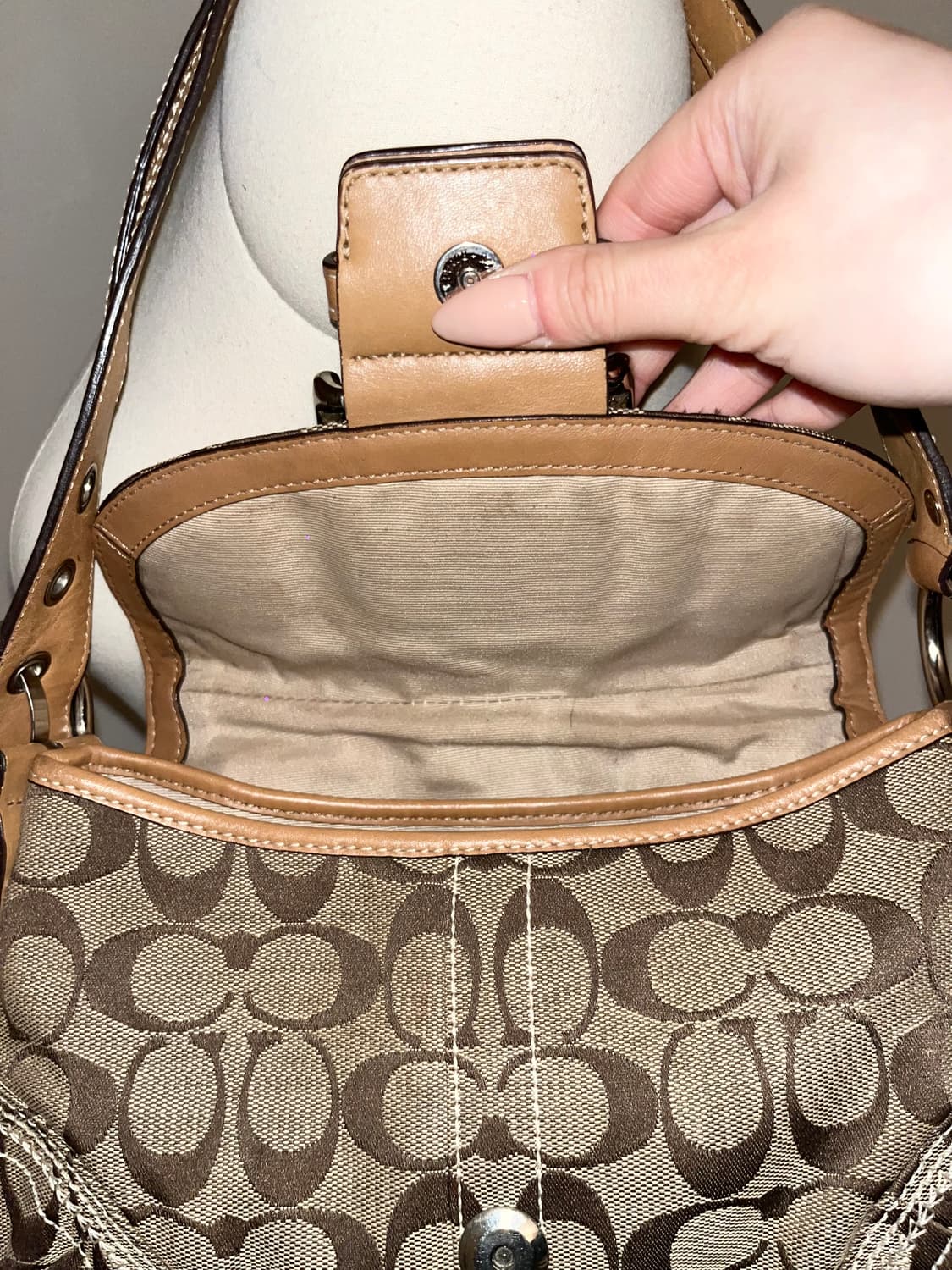 📦2000ss Coach Basic shoulder bag 상품이미지8