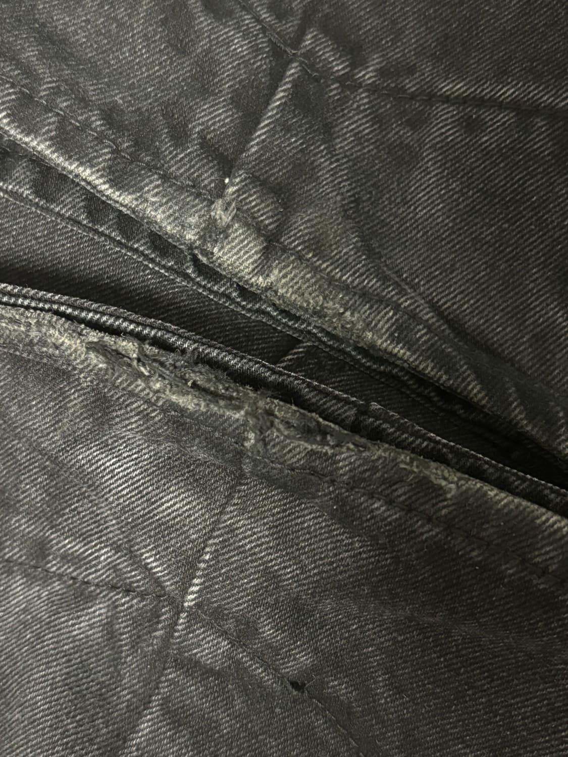MPa DRIFT DENIM PANTS (BLACK) L 상품이미지3