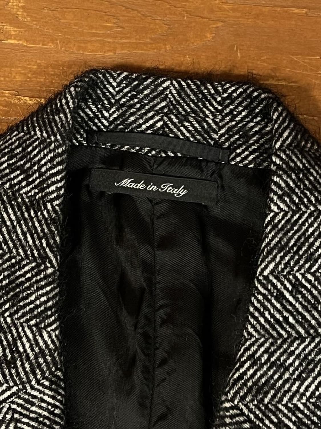 던힐 헤링본 코트 상품이미지8