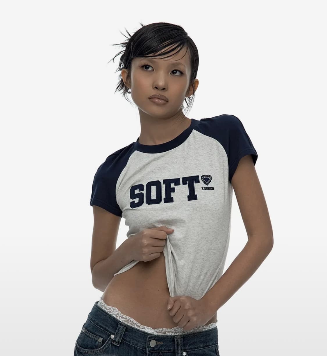 카시코 SOFT Raglan Tee Navy s 상품이미지1