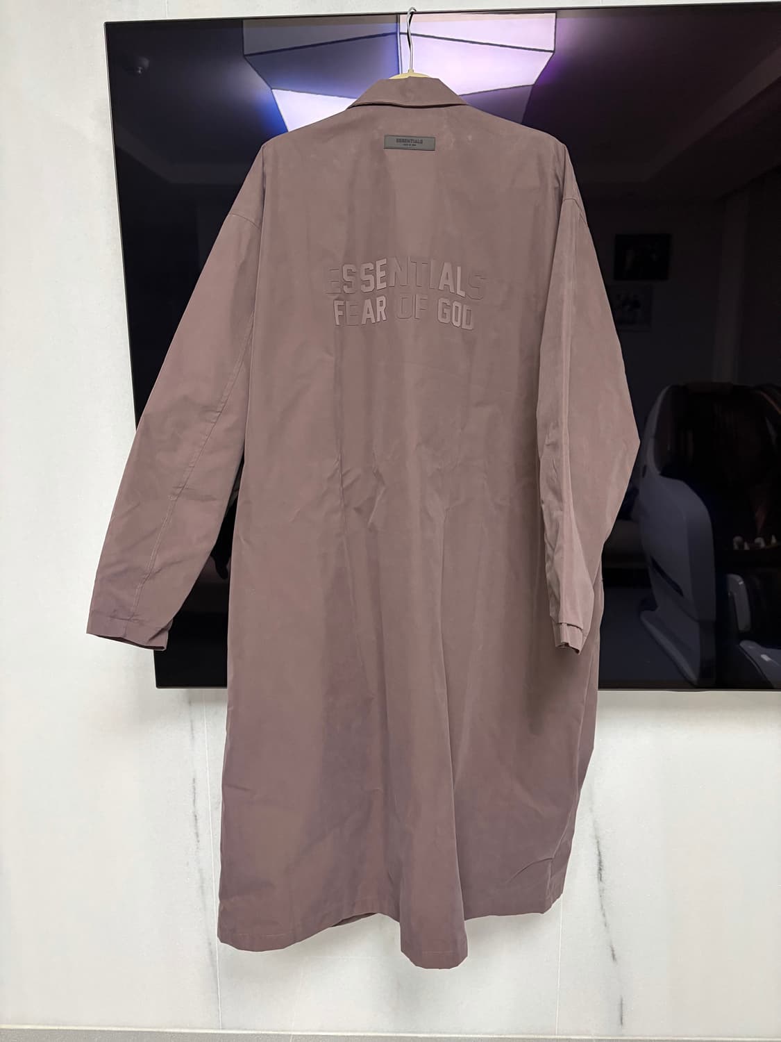 피어오브갓 에센셜 가을코트(자두색) 상품이미지2