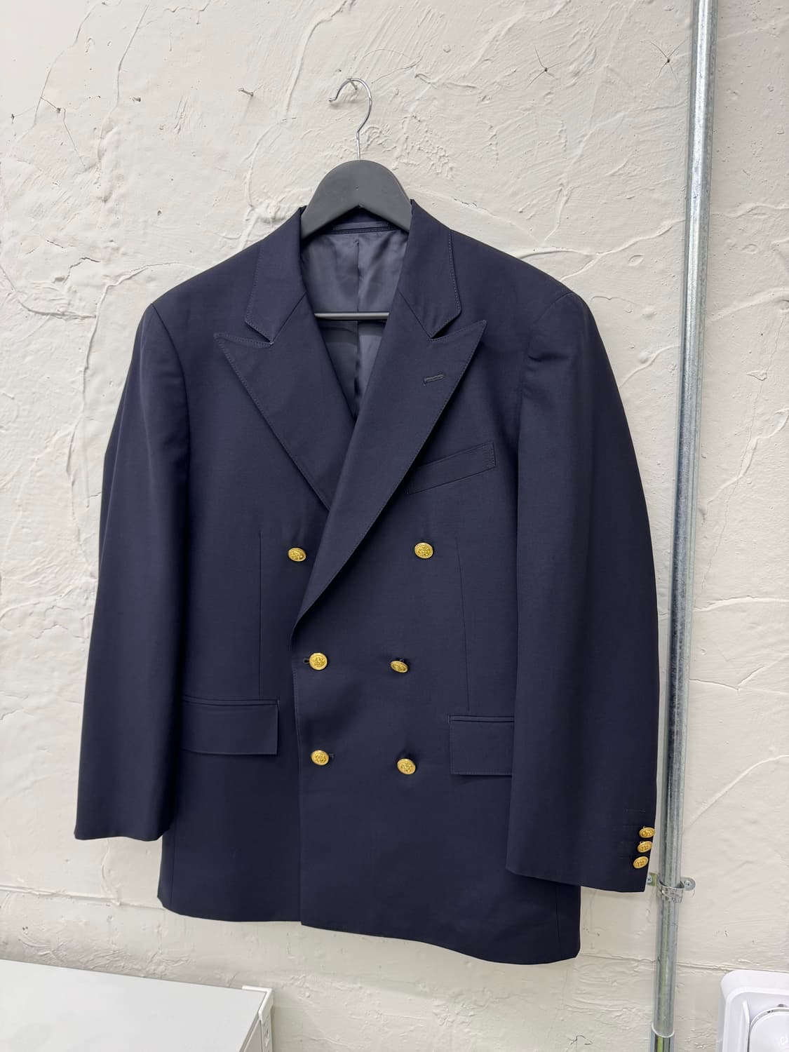 제이프레스 더블 브레스티드 금장 블레이저 상품이미지1