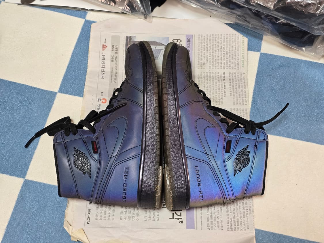 [250] 조던 1 하이 피어리스 줌 상품이미지4