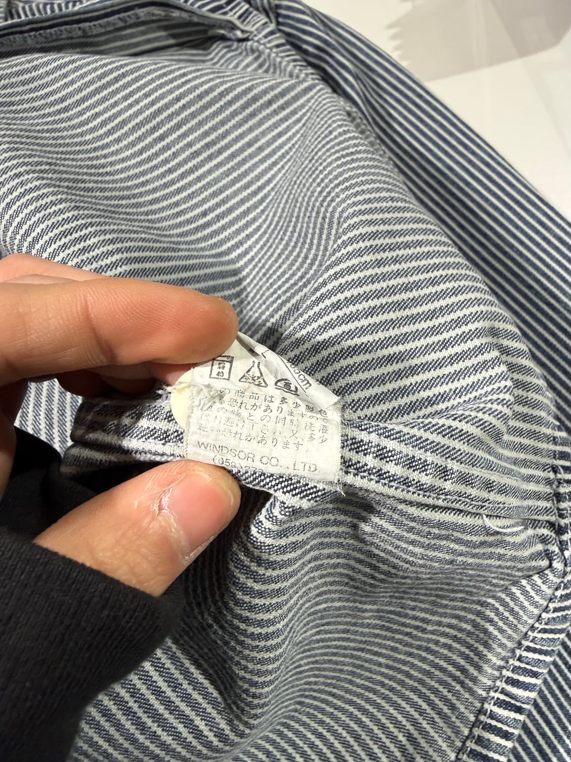 도그 하우스 스트라이프 히코리 워크 셔츠 상품이미지9