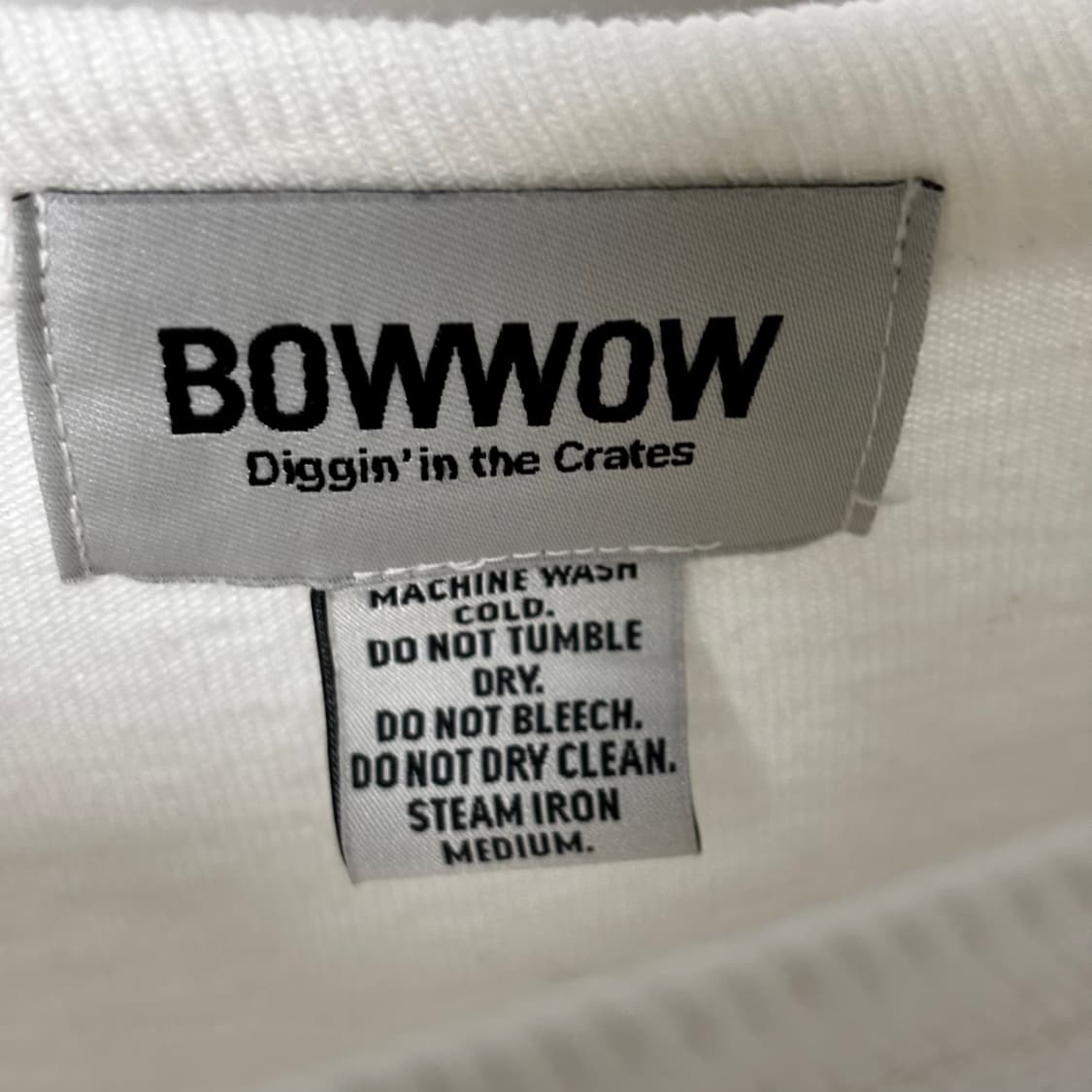 XL) BOWWOW 바우와우 갤럭시 시럽 반팔 티셔츠 상품이미지4