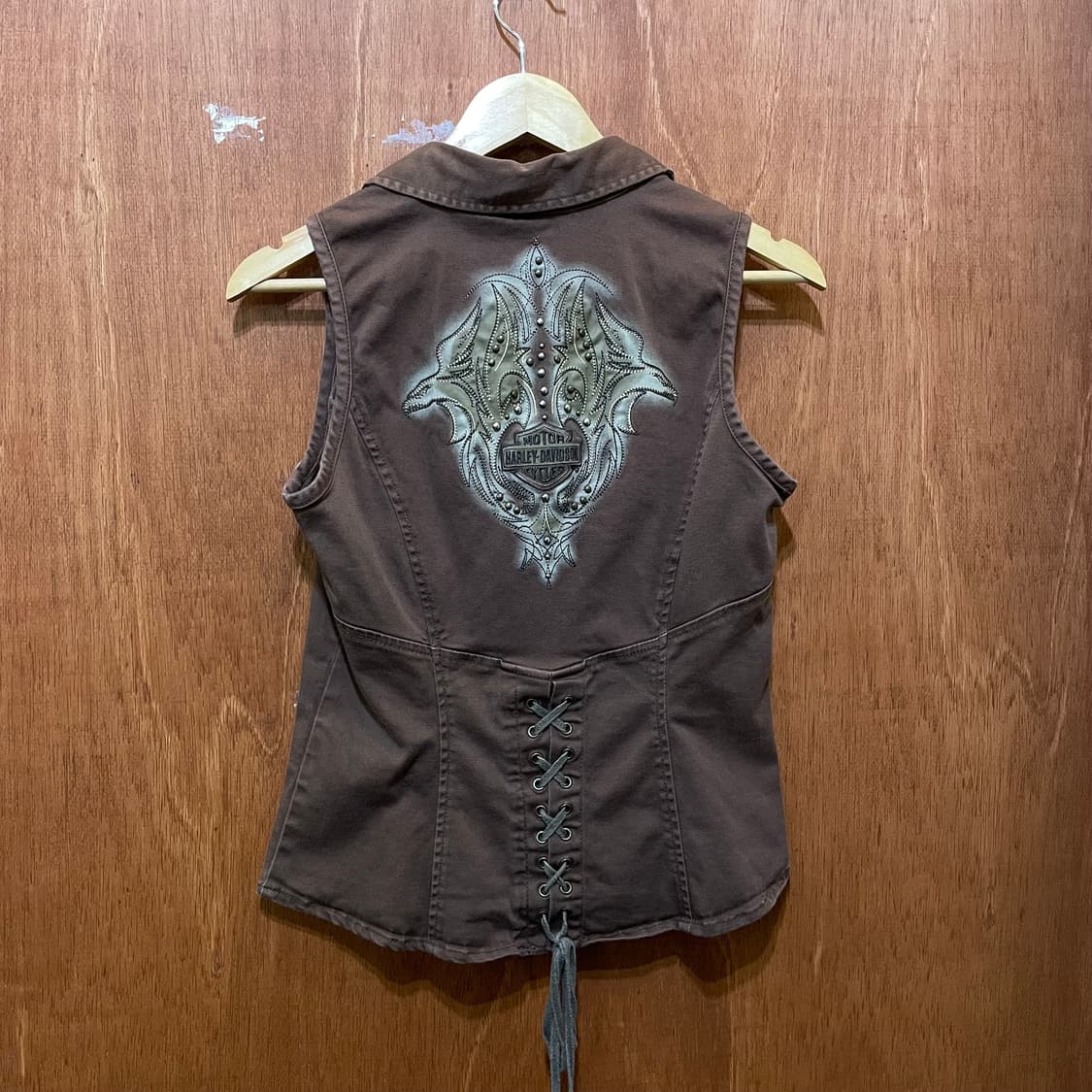 Harley Davidson 할리 프린팅 슬리브리스 상품이미지1