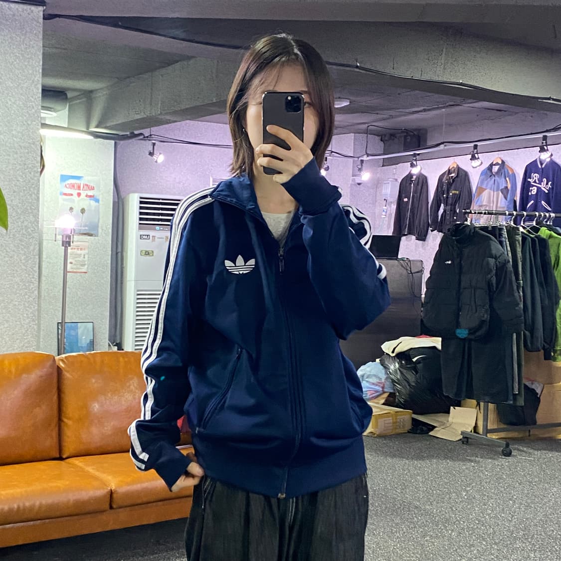 아디다스 파이어버드 네이비 트랙탑 져지  B3132 상품이미지1