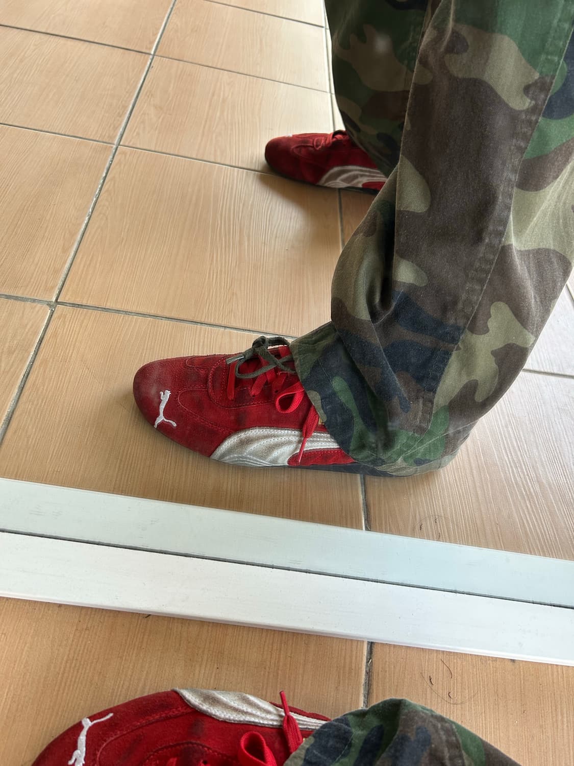 푸마 스피드캣 레드 265size 상품이미지9