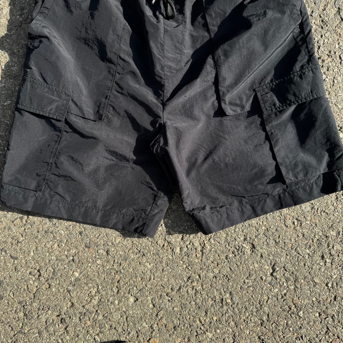 플랙 나일론 카고 반바지 상품이미지4