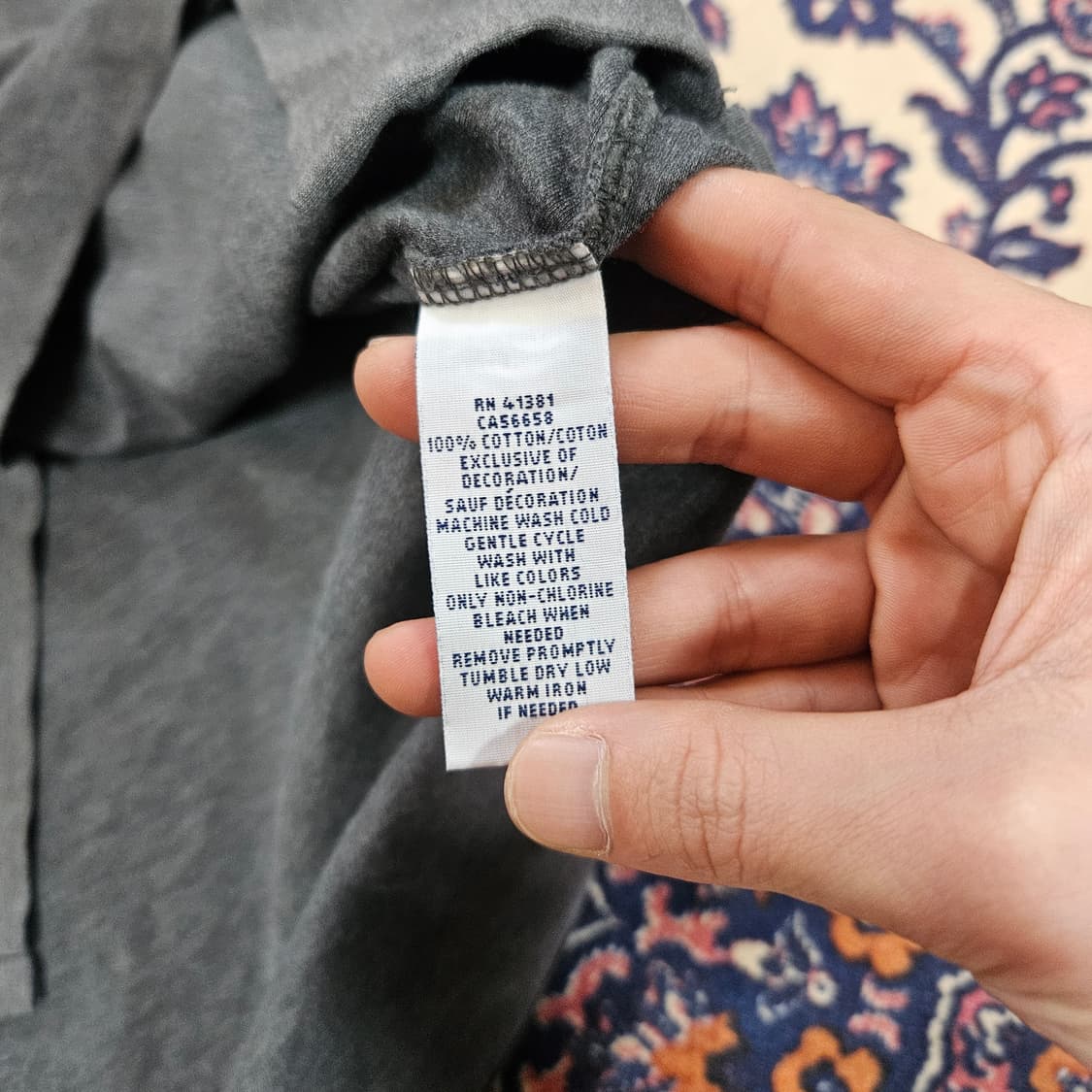 폴로랄프로렌 피마 차콜 반팔 카라티 상품이미지7