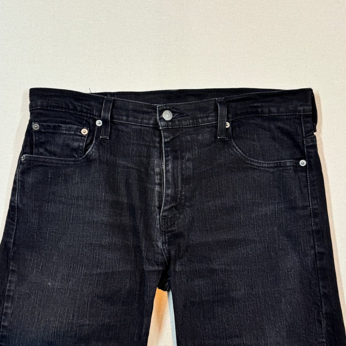 34inch) 리바이스 569 블랙진 데님 청바지 상품이미지6