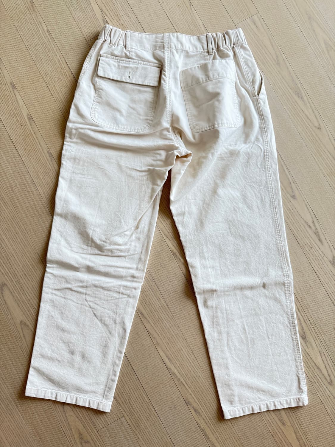 러프사이드 Elastic Fatigue Pants 아이보리 상품이미지2