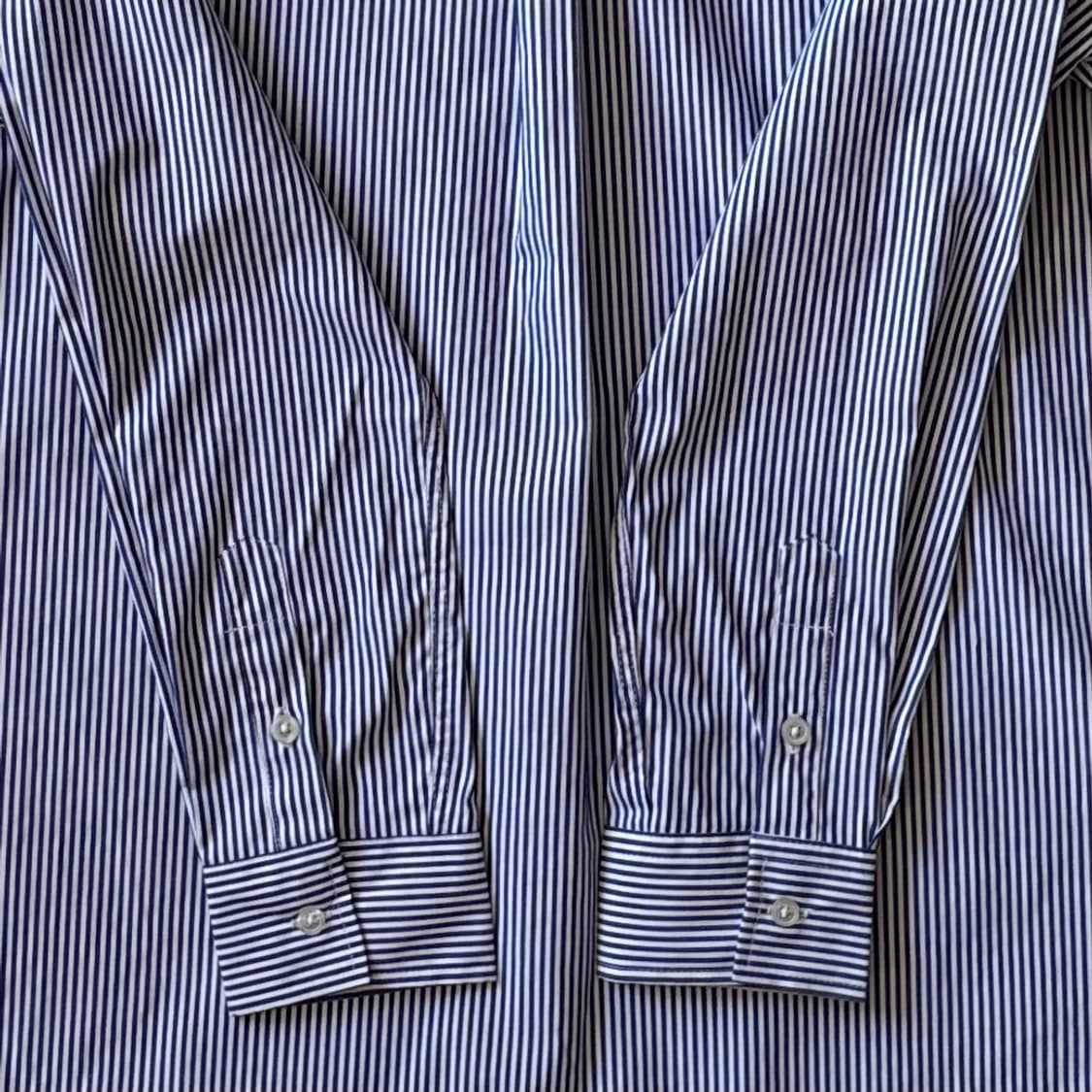 [M/100] 신형 폴로 랄프로렌 네이비 스트라이프 셔츠 상품이미지10