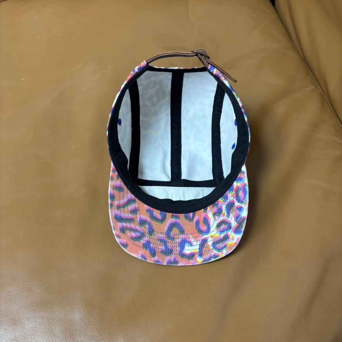 슈프림 캠프캡 모자 박스로고 레오파드 상품이미지6