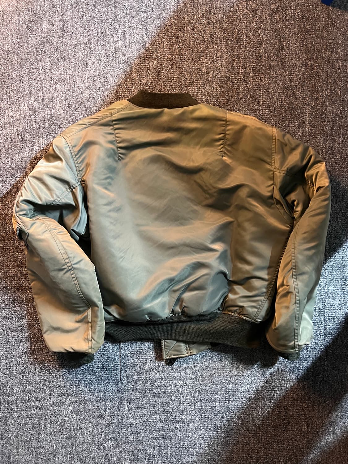 TYPE P.S CLOTHING 한국전쟁 울파일 봄버 M 상품이미지2