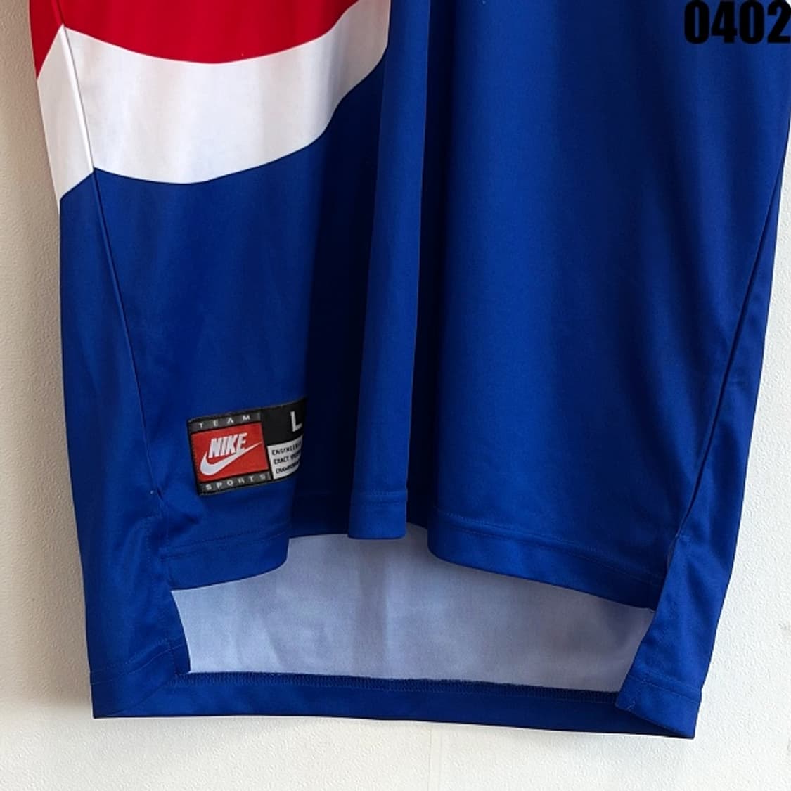 나이키 팀 코리아 축구 유니폼 L 0402 상품이미지3