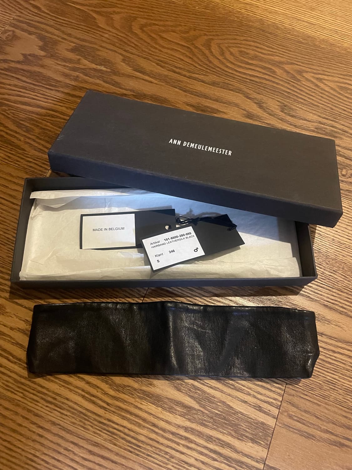 앤드뮐미스터 레더 헤어밴드 상품이미지4