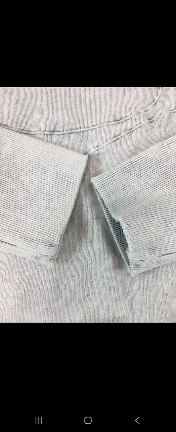 미스치프 가제트 크루넥 스웨트셔츠 블리치드 카키 맨투맨 상품이미지3