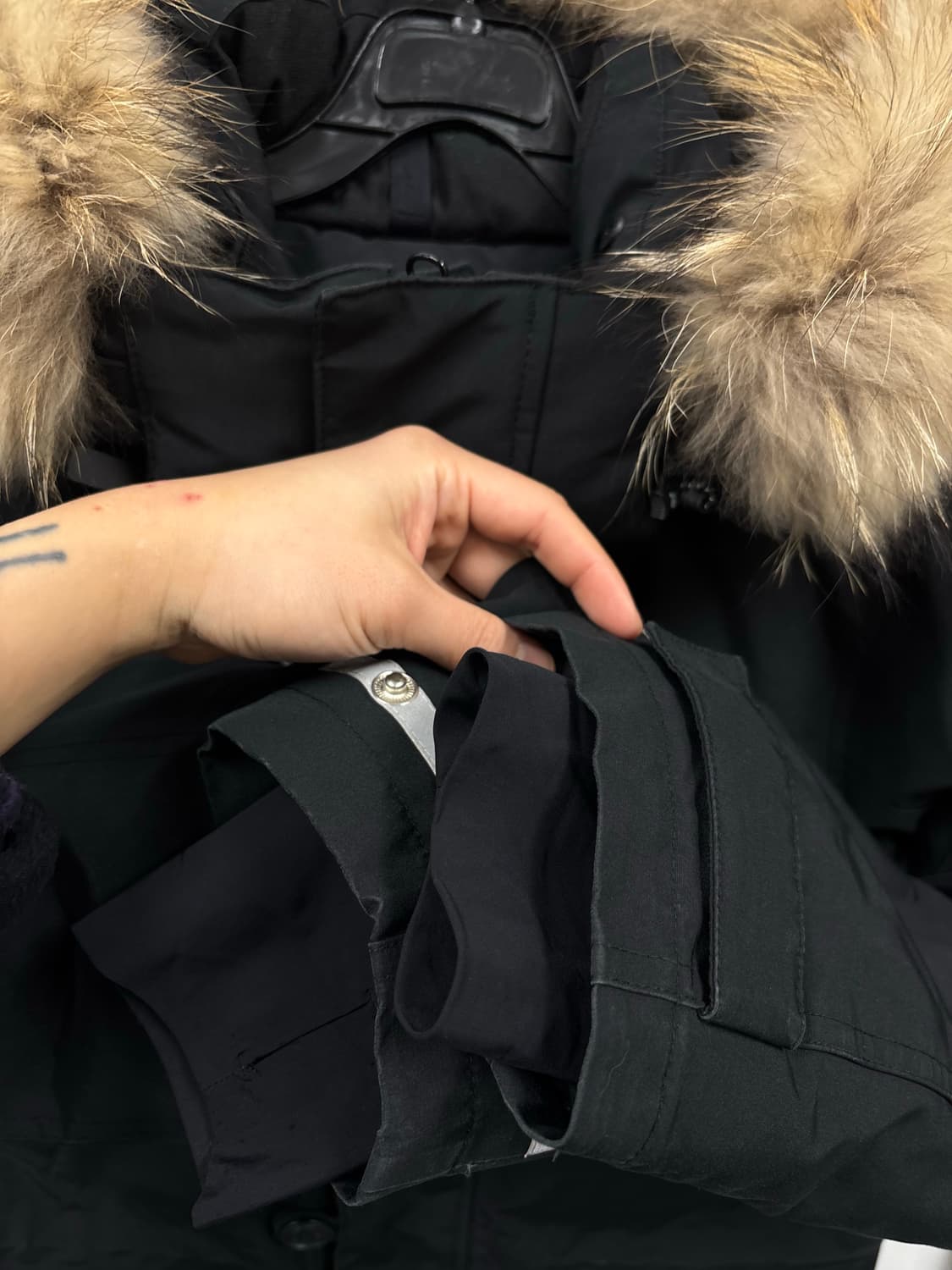 뉴발란스 구스 후드탈착 다운패딩 상품이미지5