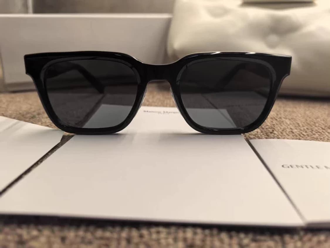 [정품/풀구성] 젠틀몬스터 x 메종 마르지엘라 MM110 블랙 선글라스 상품이미지2