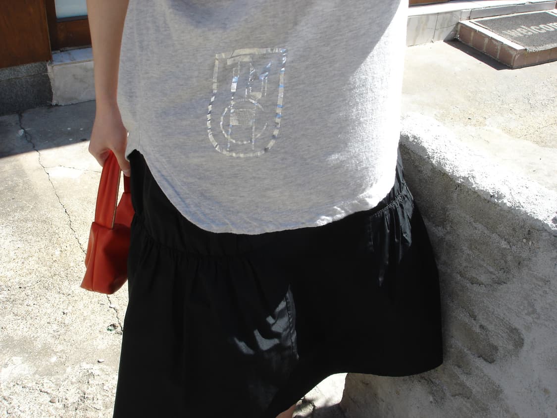 Tsumori Chisato logo Uneck T 상품이미지6