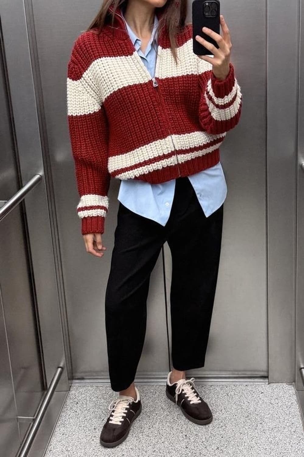 ZARA 자라 코위찬 레드 상품이미지3