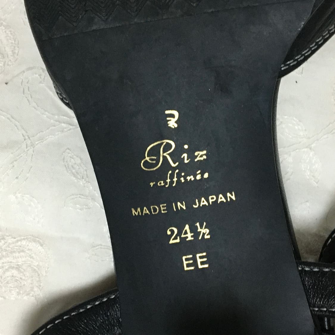 Riz raffinée 블랙 샌들힐 245 상품이미지6