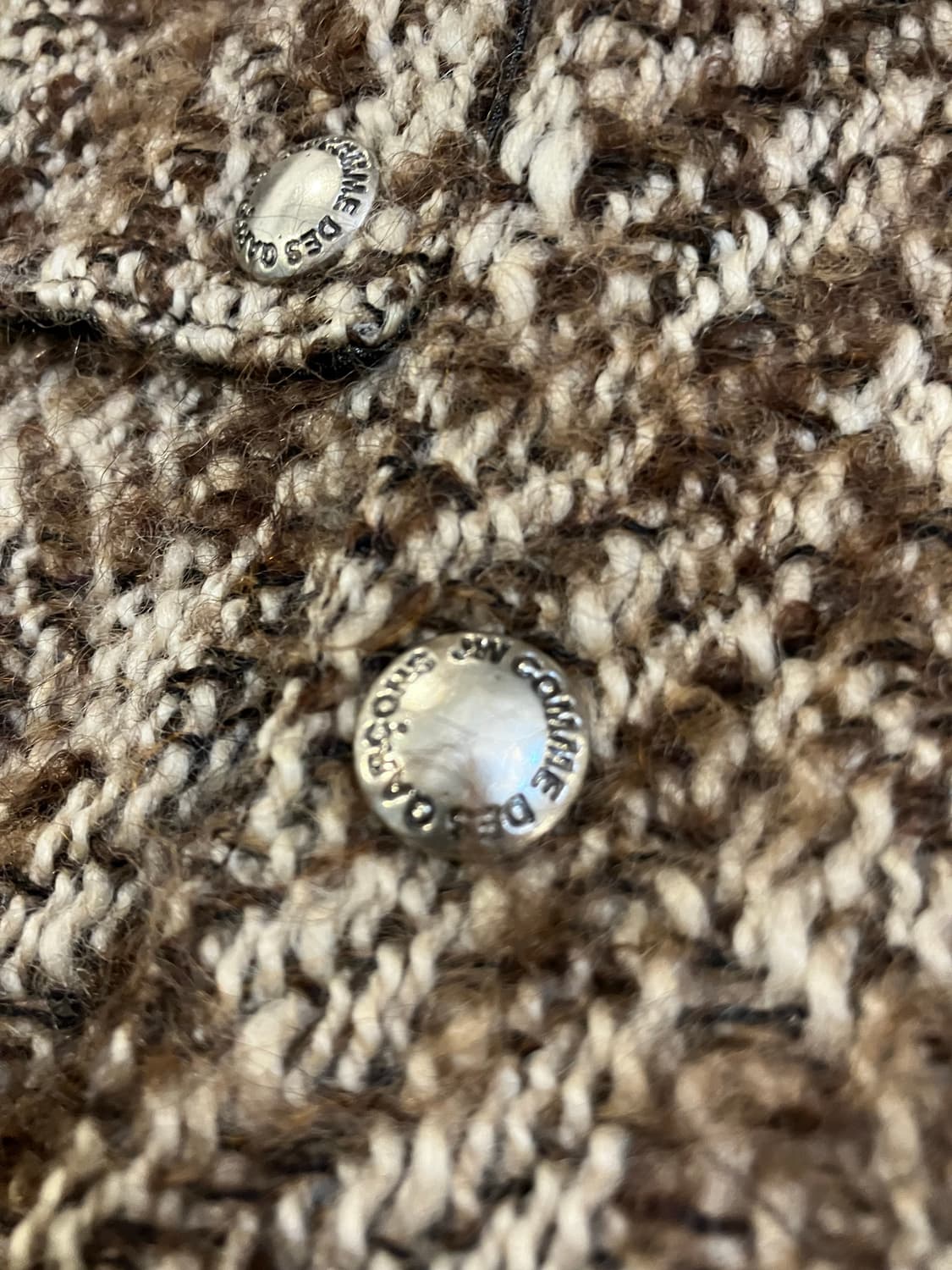 꼼데가르송 준야와타나베 트위드 윈드스토퍼 자켓 상품이미지2