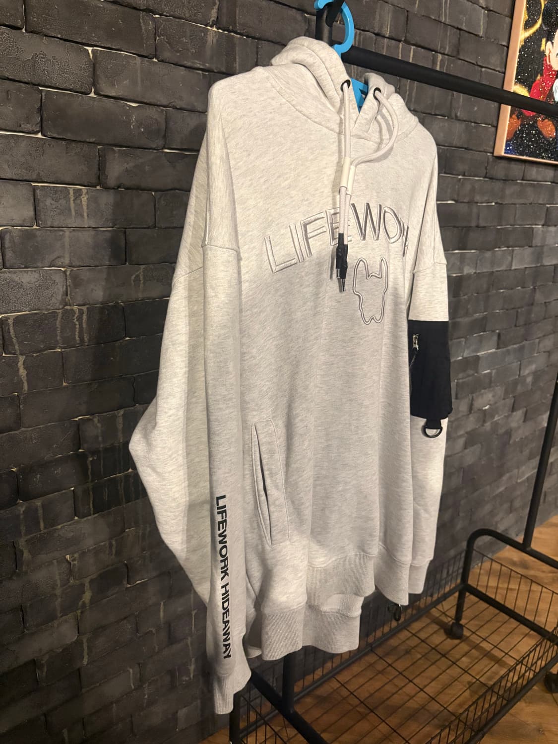 [중고/L] 라이프워크 남성 후드티 상품이미지2