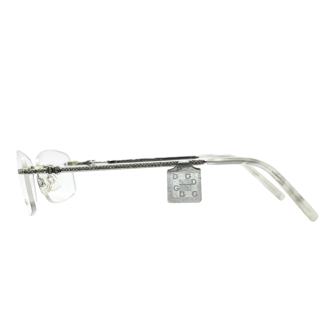 D&G 돌체앤가바나 큐빅 무테 안경 상품이미지4