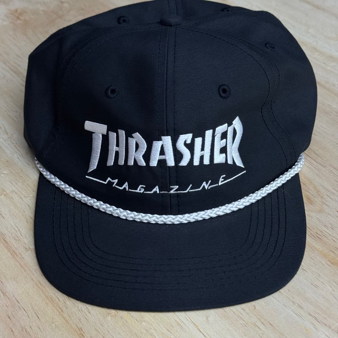 트레셔 Thrasher 로프 트러커캡 블랙 상품이미지2
