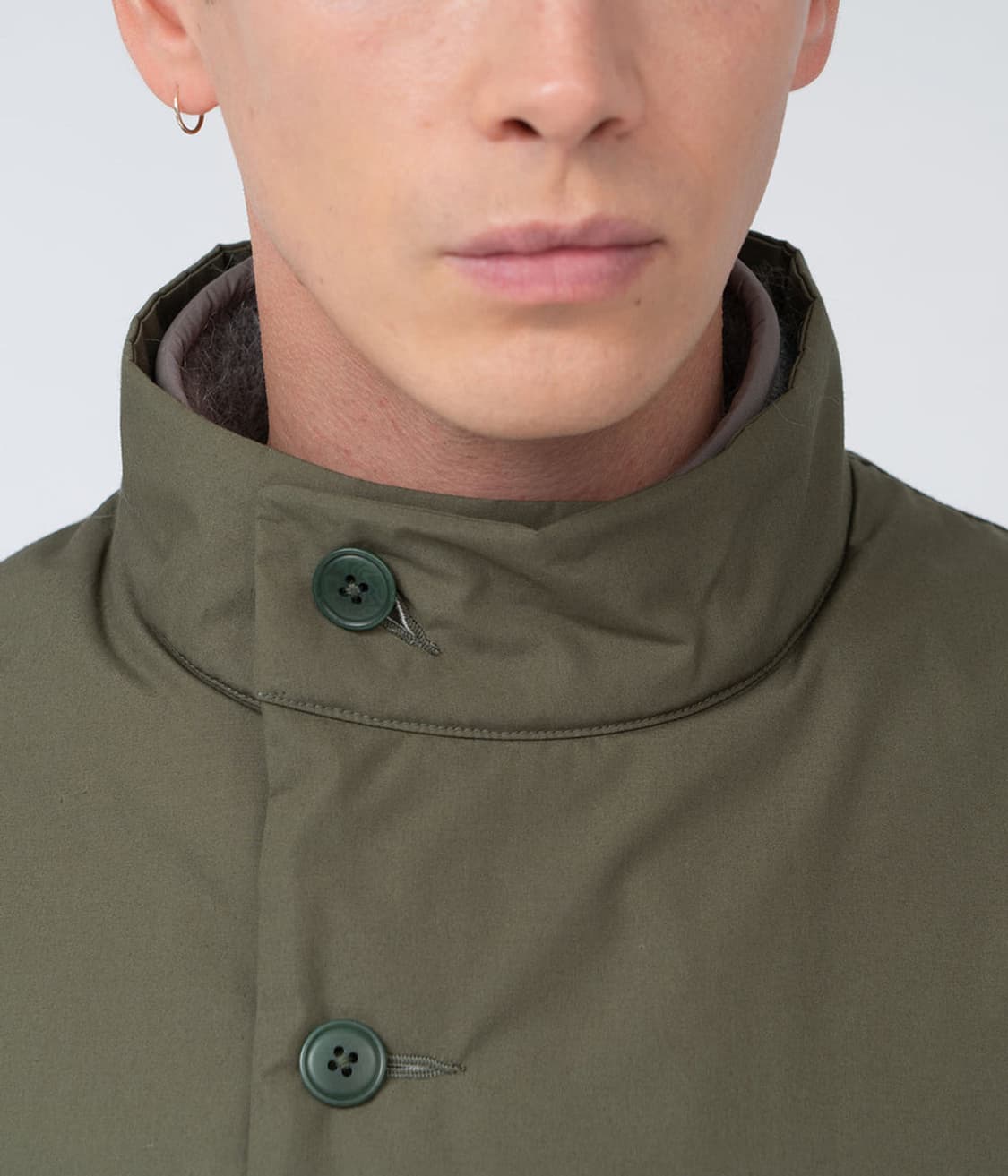 나나미카 Nanamica 인슐레이션 패딩 베스트 자켓 조끼 카키 그린 L 상품이미지4