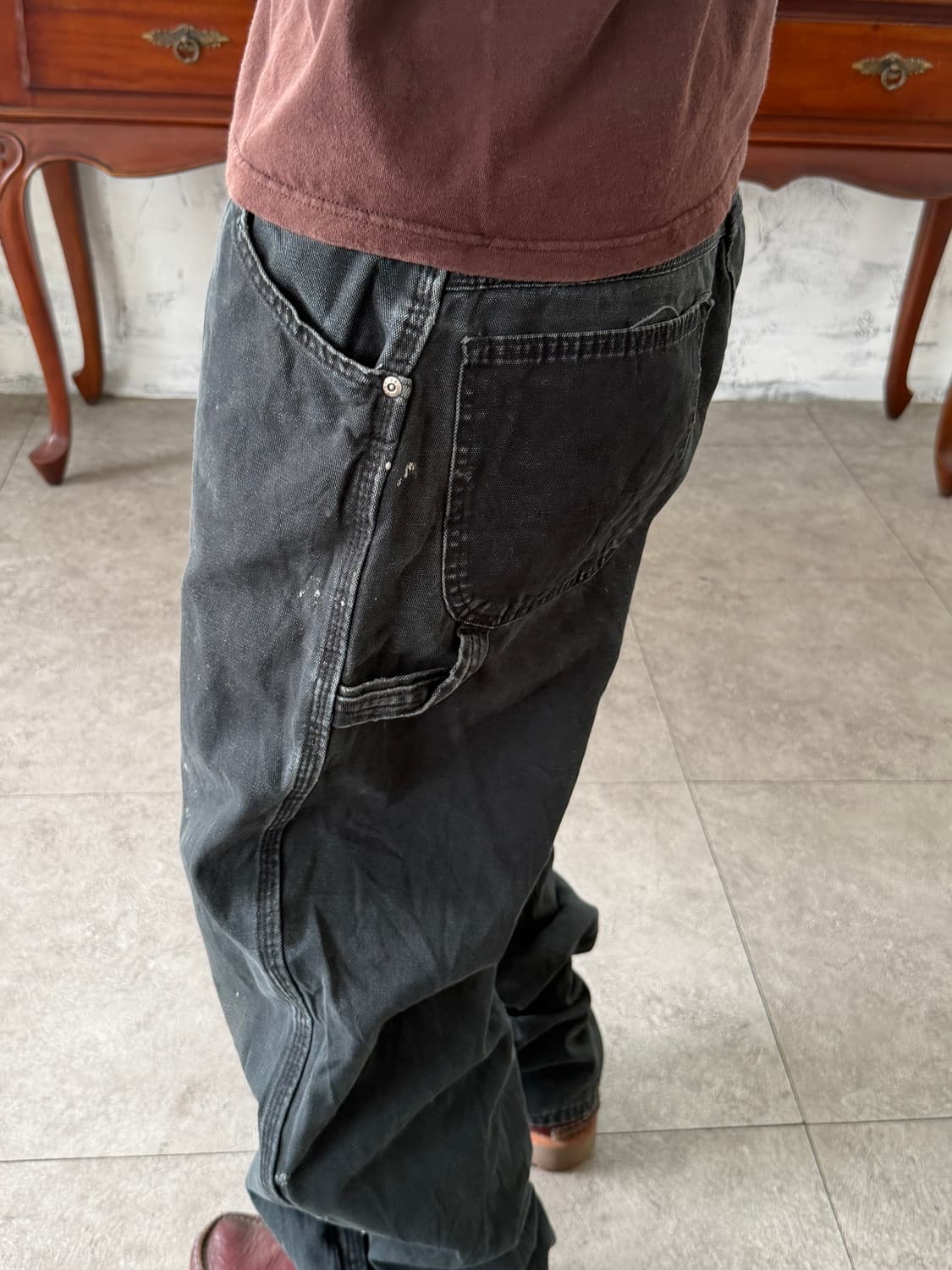 디키즈 워크팬츠 블랙 상품이미지5