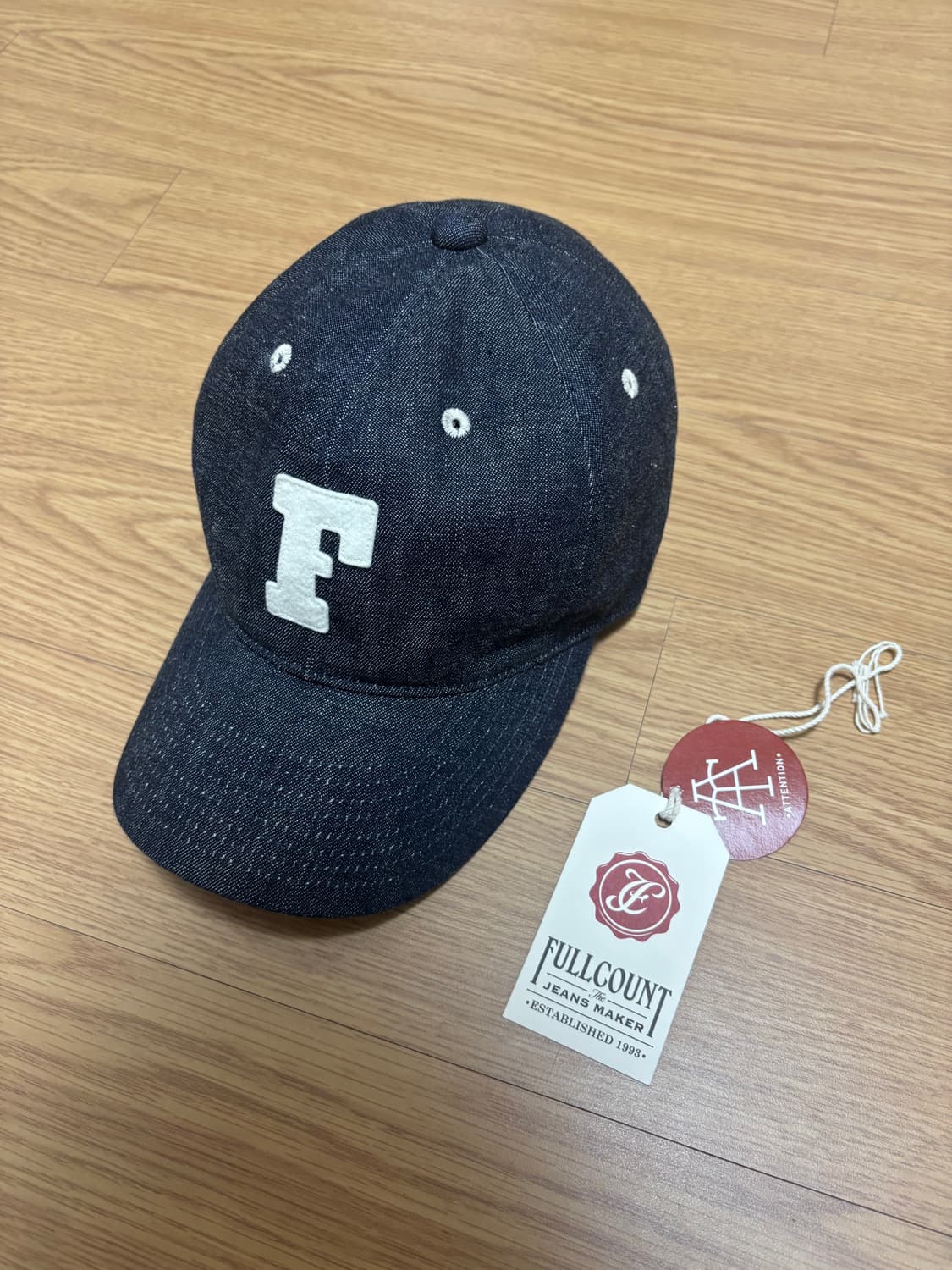 풀카운트 데님 볼캡 모자  상품이미지1