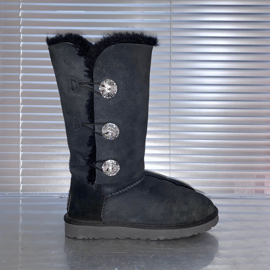 00s Y2K 리미티드 에디션 어그 다이아몬드 부츠 상품이미지5