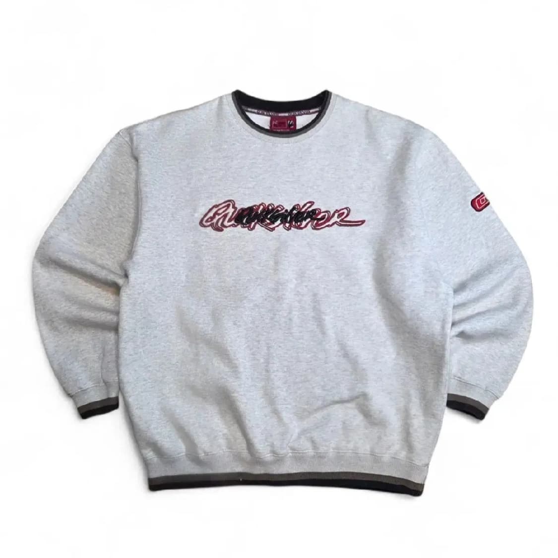 올드스쿨 퀵실버 빅로고 맨투맨 스웻셔츠 (실XL) 상품이미지1