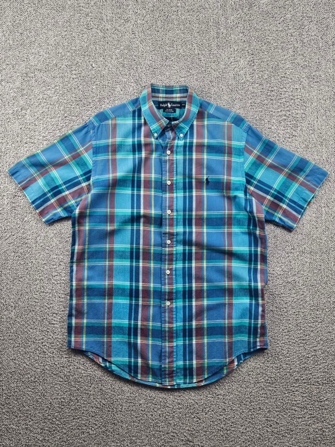 폴로랄프로렌 체크 하프 반팔 셔츠 ( 95 ) / 11918 상품이미지2