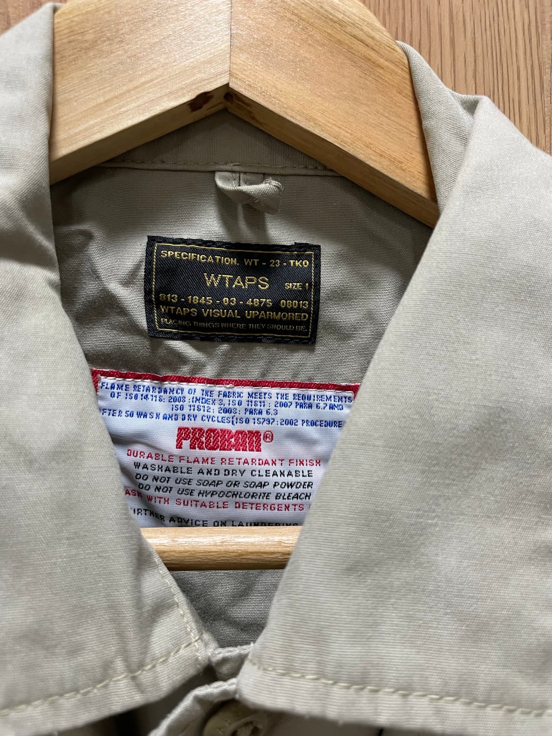 더블탭스 (Wtaps) 셔츠 자켓 1사이즈 상품이미지5