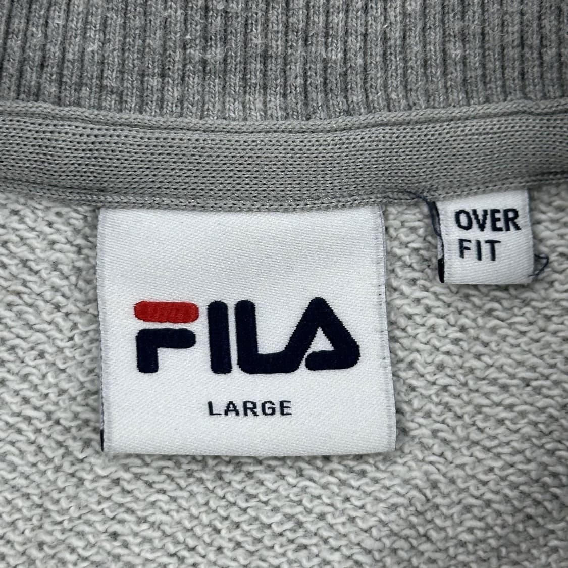 휠라 이태리 패치워크 박시 맨투맨 (L) 상품이미지5