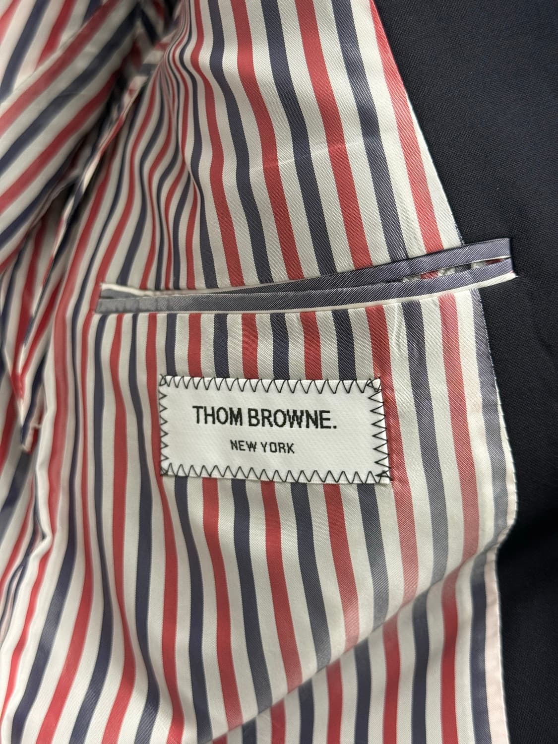 [2] 톰브라운 사선완장 체스트필드 울 코트 상품이미지8