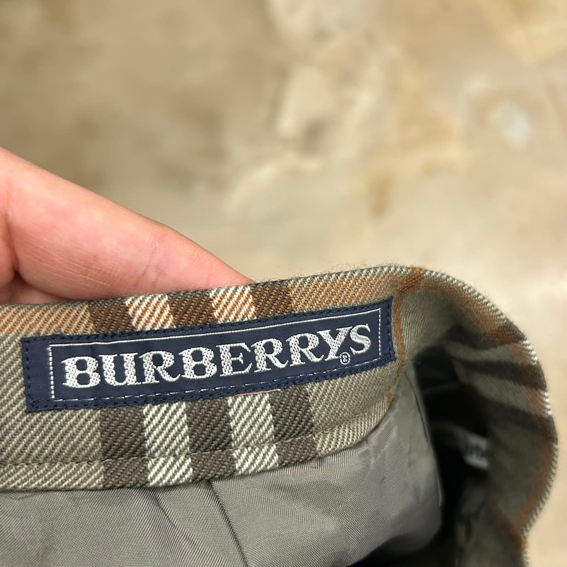 버버리 롱치마 상품이미지4