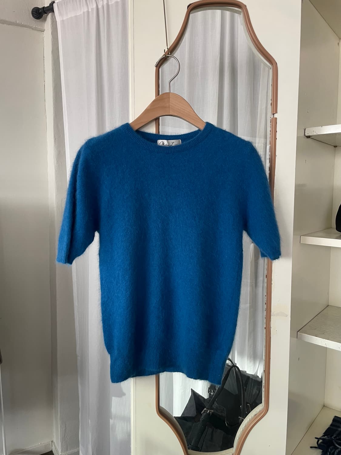 turkishblue angora short sleeve knit 상품이미지1