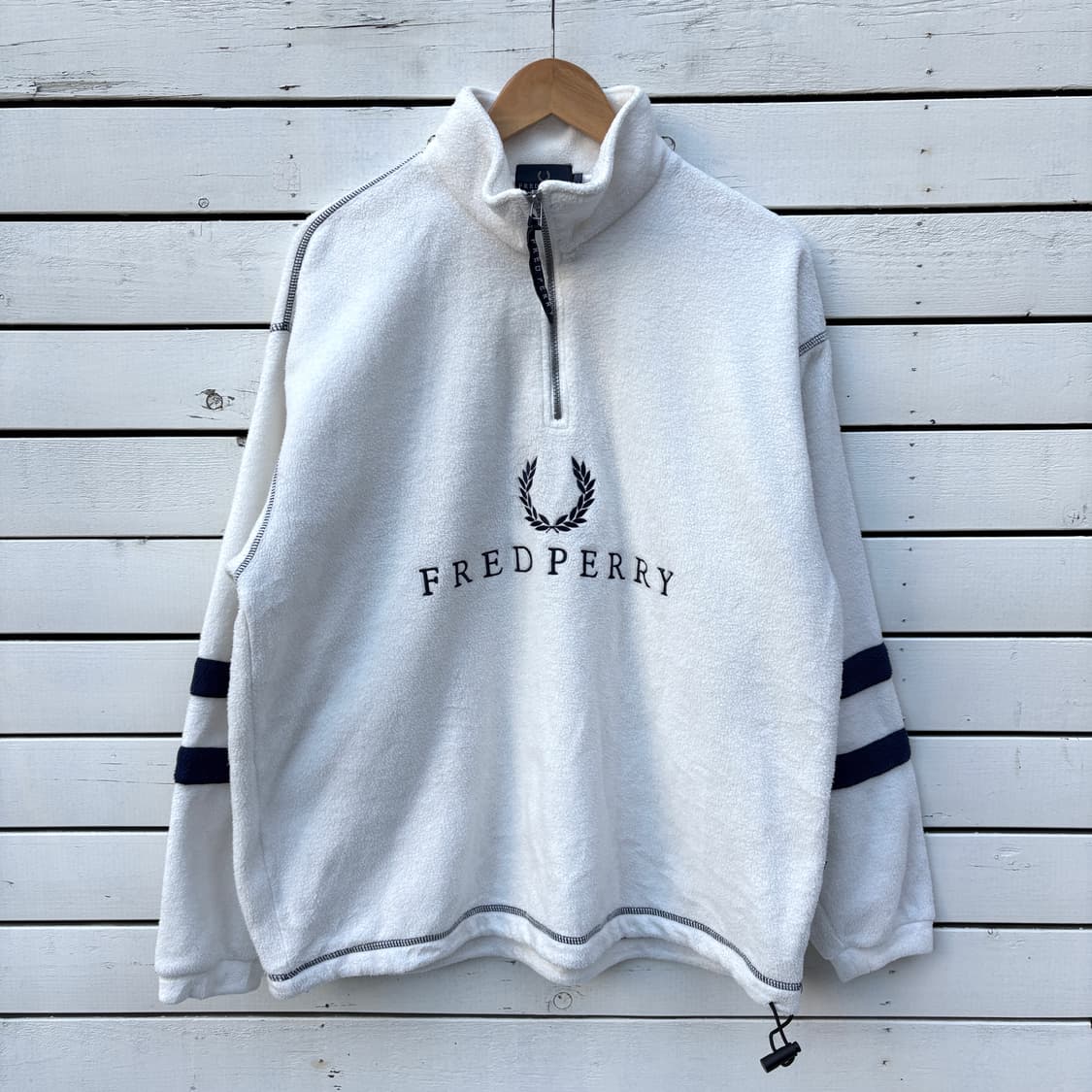 Fred Perry 프레드페리 플리스 후리스 풀오버 상품이미지1